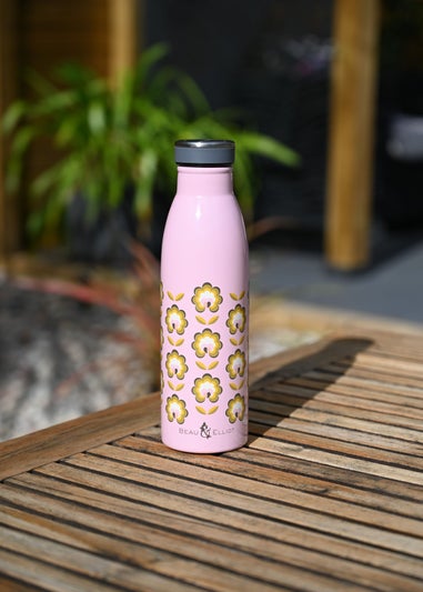 Beau & Elliot Pink Boho Stainless Steel Drinks Bottle (500ml)