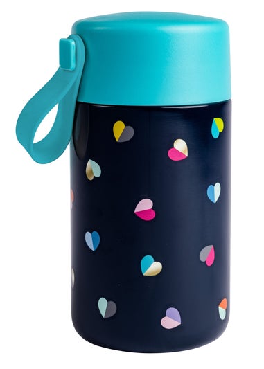 Beau & Elliot Navy Mini Confetti Lunch Food Flask (500ml)