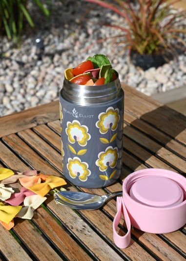 Beau & Elliot Grey Boho Food Flask (500ml)