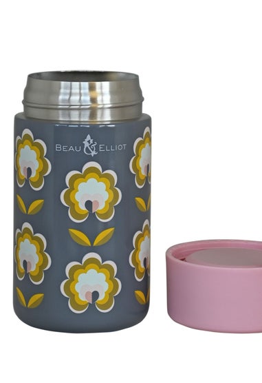 Beau & Elliot Grey Boho Food Flask (500ml)