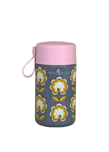 Beau & Elliot Grey Boho Food Flask (500ml)