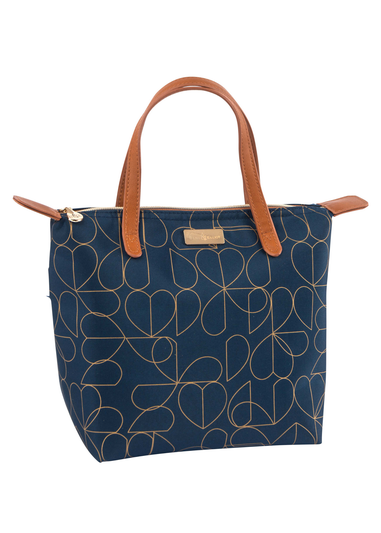 Beau & Elliot Brokenhearted Luxury Lunch Tote Navy