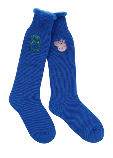 Regatta Blue Kids Welly Sock (Pack of 2)