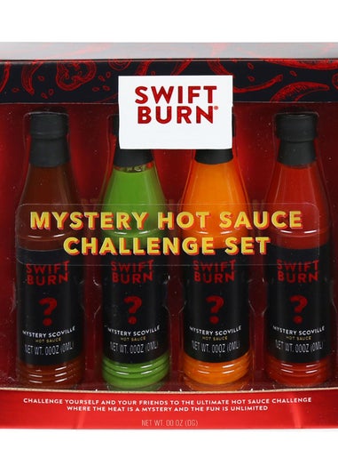 Modern Gourmet Red Mystery Hot Sauce Set 4 Pack