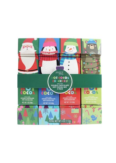 Modern Gourmet Holiday Hot Cocoa Crackers 4 Pack