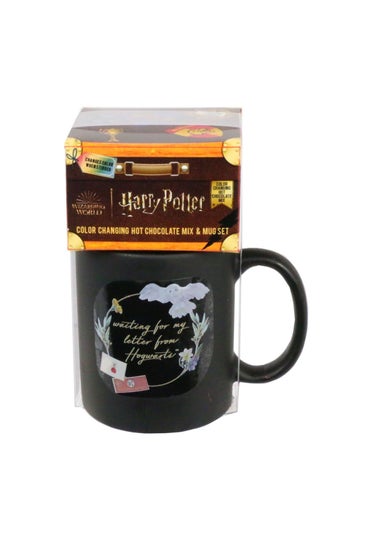 Harry Potter Black/White Mug & Hot Chocolate Duo