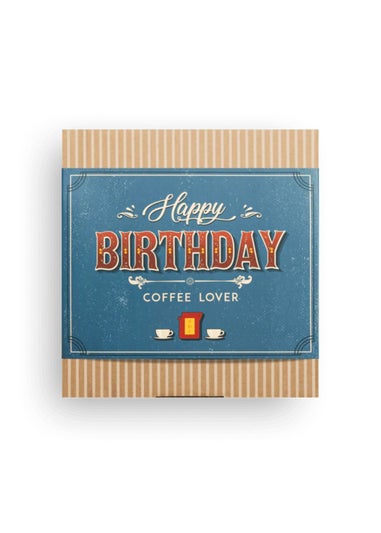 The Brew Company Blue Birthday Coffee Lover Gift Box 7 Pack