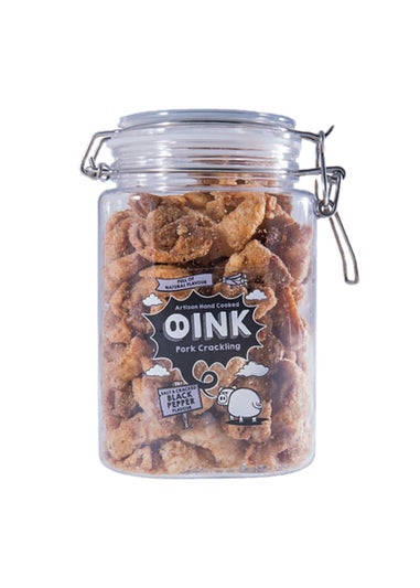 The Oink Company Pepper Pork Crackling Gifting Jar