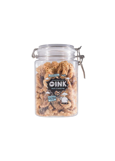 The Oink Company Traditionally Salted Pork Crackling Gifting Jar