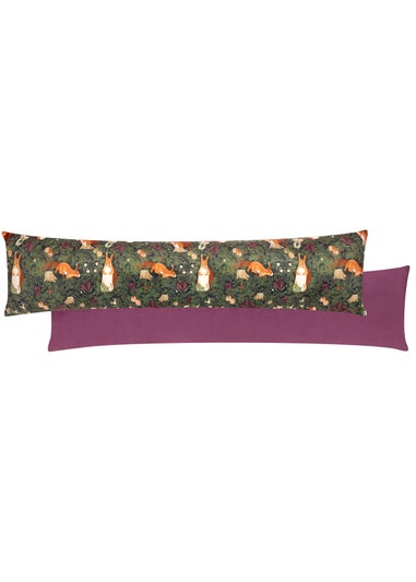 furn. Pineberry Forest Velvet Draught Excluder