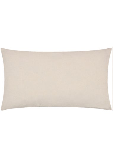 Hoem Hallam Embroidered Cotton Filled Cushion (30cm x 50cm)