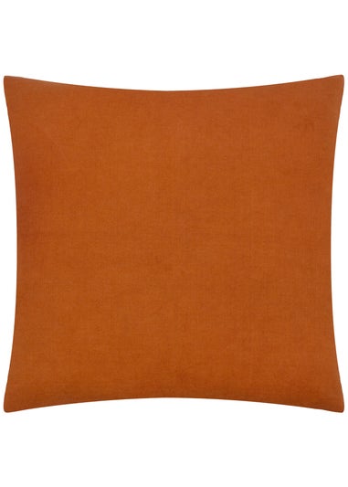 furn. Picking Patch Embroidered Velvet Filled Cushion (45cm x 45cm)