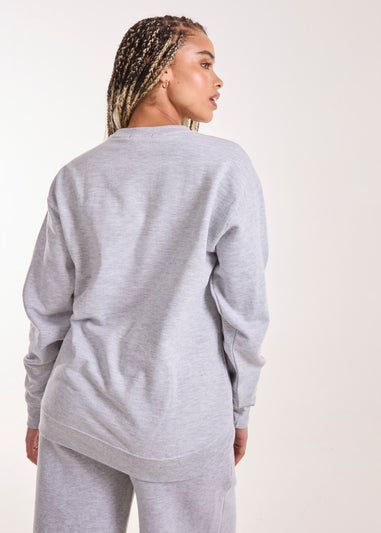 Pink Vanilla Grey Motorsport Oversized Sweat