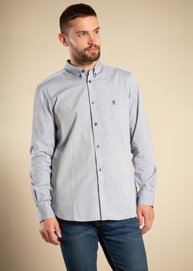 French Connection Cotton Long Sleeve Oxford Shirt (2 Pack)