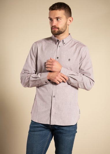 French Connection Cotton Long Sleeve Oxford Shirt (2 Pack)