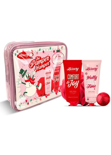 The Luxury Bathing Company Red The Pamper Hamper