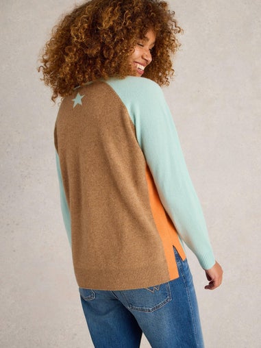 Kaschmirpullover Verity mit V-Ausschnitt