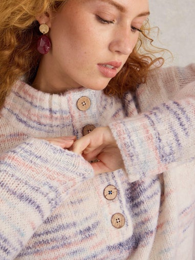 Pullover Bella mit Knopfleiste