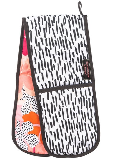 Summerhouse by Navigate Pink Tribal Fusion Oven Gloves