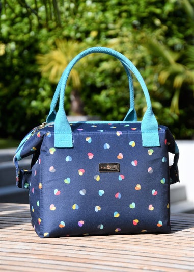 Beau & Elliot Navy Mini Confetti Convertible Lunch Bag