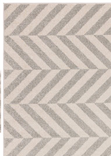 Asiatic Muse Grey Chevron Rug