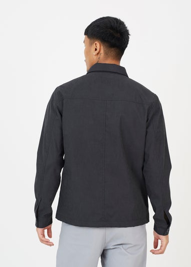 Brave Soul Black Button Through Shacket