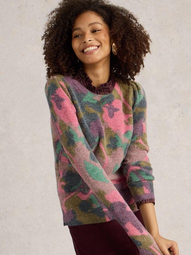 Floral bedruckter Pullover Jodie