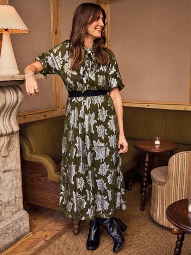 Jacquard Maxikleid Phoebe