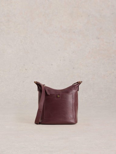 Mini Fern Crossbody-Tasche aus Leder