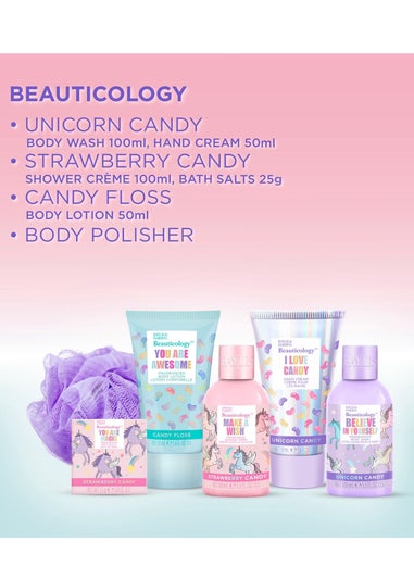 Baylis & Harding Pastel Pink Beauticology Pamper Present Gift Set