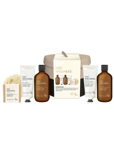 Baylis & Harding Beige Wellness Luxury Bathing Basket Gift Set