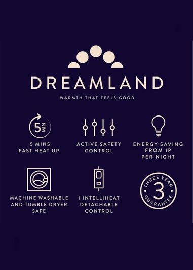 Dreamland IntelliHeat Scandi Full Size UB Single
