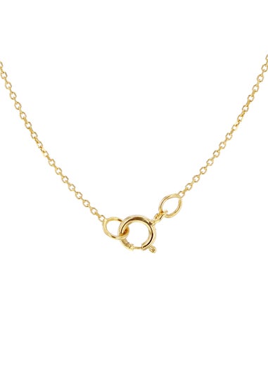 Golden Moments 9ct Yellow Gold 'Love' Necklace