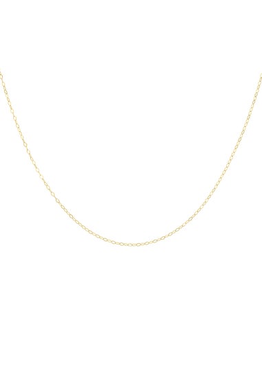 Golden Moments 9ct Yellow Gold Soldered Trace Chain