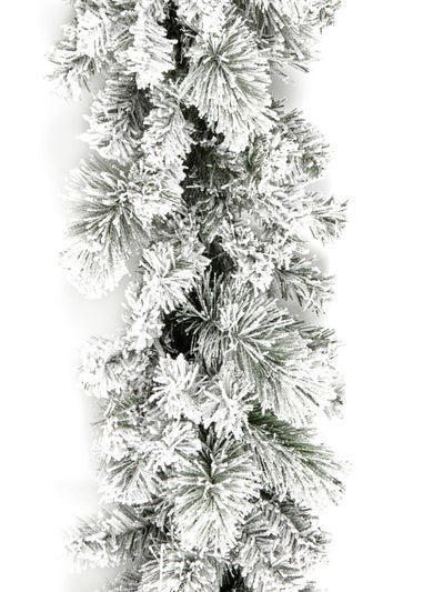 Premier Decorations Flocked Verbier artificial Garland 180cm