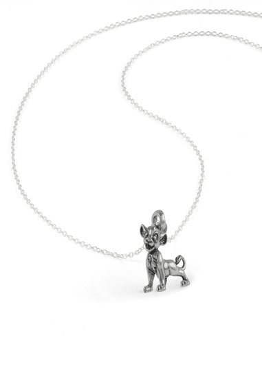 Disney Silver 3D Simba Necklace