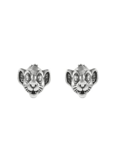 Disney 925 Silver Simba Earrings