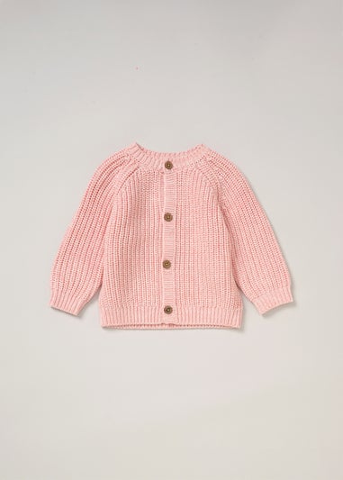 Rock a Bye Baby Cardigan with Embroidery Back Detail (0-12 months)