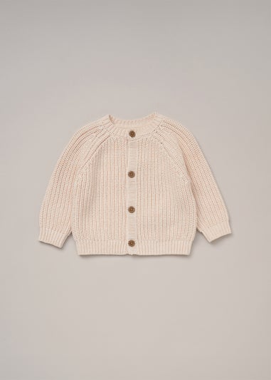 Rock a Bye Baby Cardigan with Embroidery Back Detail (0-12 months)