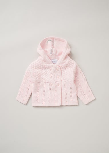 Rock a Bye Baby Double Knit Hooded Cardigan (0-12 months)