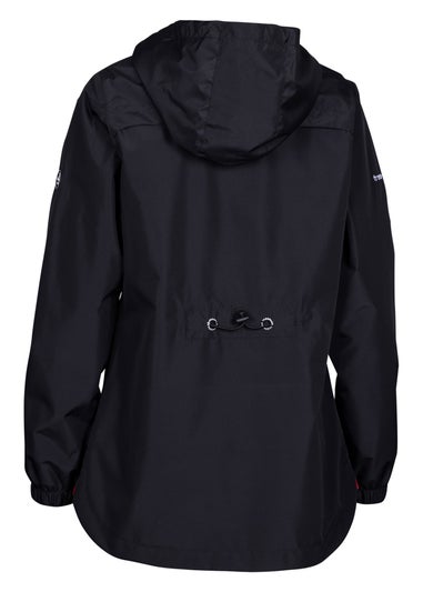 Trespass Black Flourish Waterproof Jacket