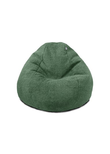 rucomfy Snug Slouchbag Dark Green Beanbag