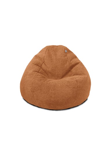 rucomfy Snug Slouchbag Rust Beanbag