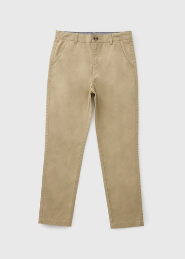 Boys Stone Chino Trousers (7-15yrs)