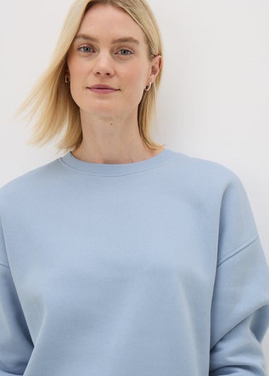 Blue Longline Sweatshirt