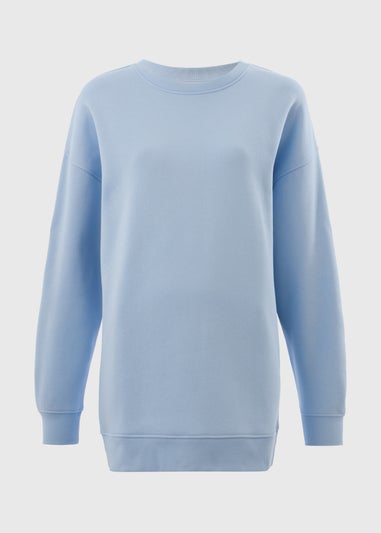 Blue Longline Sweatshirt