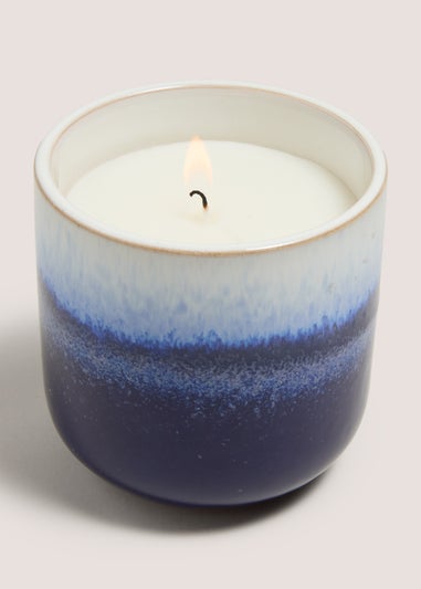 Navy Reactive Candle