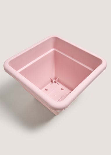 Pink Square Planter