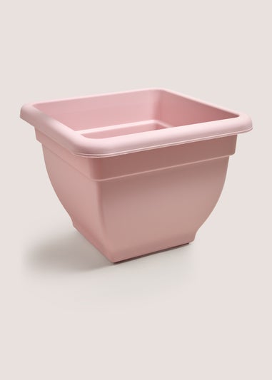 Pink Square Planter