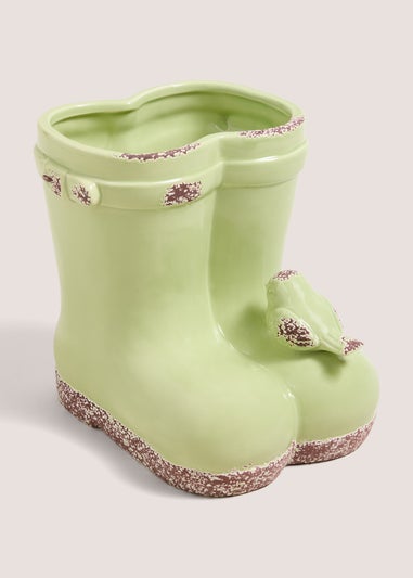 Green Welly Planter